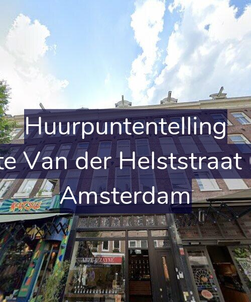 Foto gevel Huurpuntentelling voor Eerste Van der Helststraat 68-2, Amsterdam