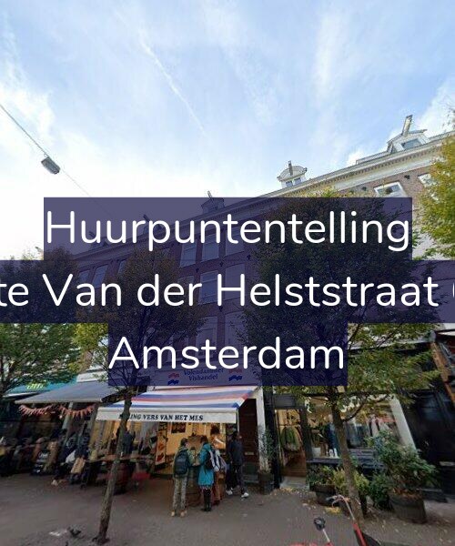 Foto gevel Huurpuntentelling voor Eerste Van der Helststraat 60-4, Amsterdam