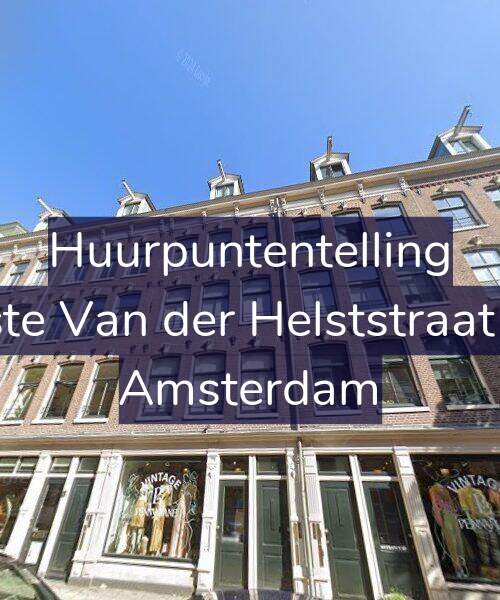 Foto gevel Huurpuntentelling voor Eerste Van der Helststraat 7-C, Amsterdam