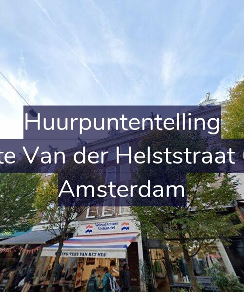Foto gevel Huurpuntentelling voor Eerste Van der Helststraat 60-3, Amsterdam