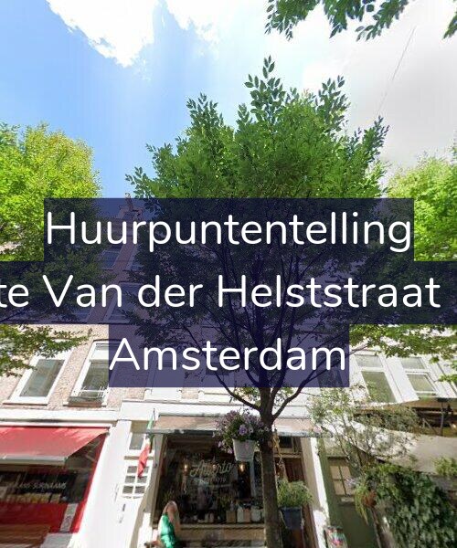Foto gevel Huurpuntentelling voor Eerste Van der Helststraat 57-3, Amsterdam