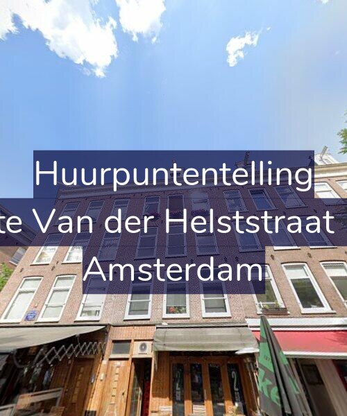 Foto gevel Huurpuntentelling voor Eerste Van der Helststraat 53-3, Amsterdam