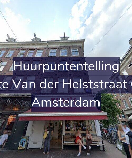Foto gevel Huurpuntentelling voor Eerste Van der Helststraat 64-3, Amsterdam