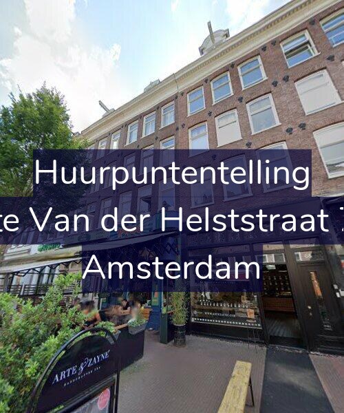 Foto gevel Huurpuntentelling voor Eerste Van der Helststraat 70-H, Amsterdam