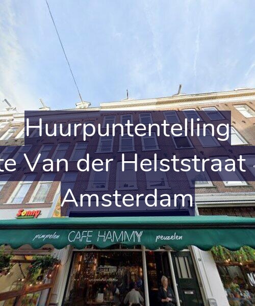 Foto gevel Huurpuntentelling voor Eerste Van der Helststraat 45-3, Amsterdam