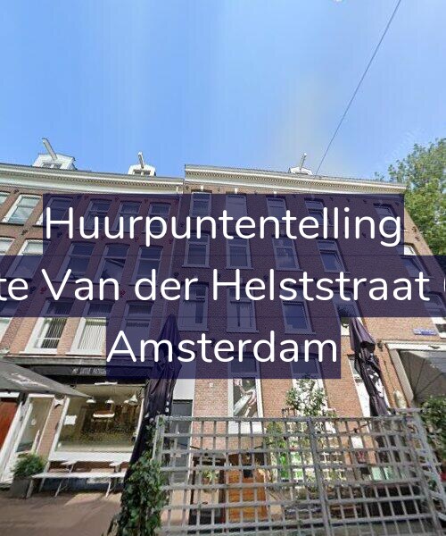 Foto gevel Huurpuntentelling voor Eerste Van der Helststraat 65-1, Amsterdam