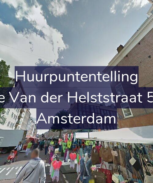Foto gevel Huurpuntentelling voor Eerste Van der Helststraat 54-C2, Amsterdam