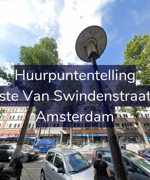 Foto gevel Huurpuntentelling voor Eerste Van Swindenstraat 61, Amsterdam