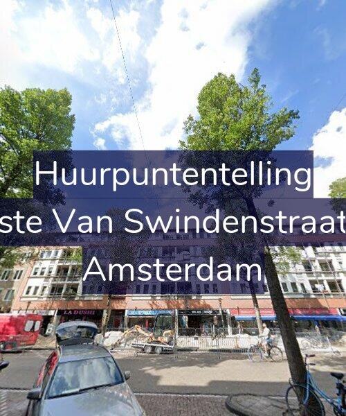 Foto gevel Huurpuntentelling voor Eerste Van Swindenstraat 13, Amsterdam