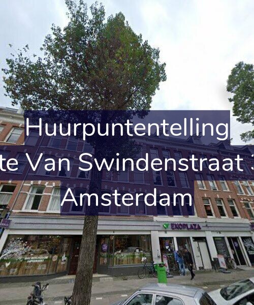 Foto gevel Huurpuntentelling voor Eerste Van Swindenstraat 34-1, Amsterdam