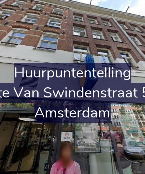 Foto gevel Huurpuntentelling voor Eerste Van Swindenstraat 58-D, Amsterdam