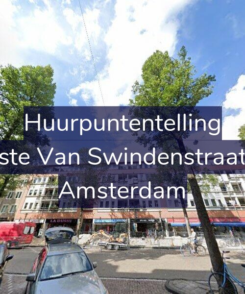 Foto gevel Huurpuntentelling voor Eerste Van Swindenstraat 21, Amsterdam