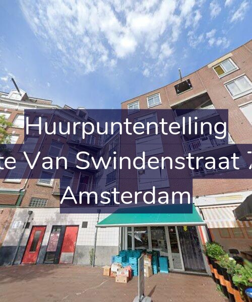 Foto gevel Huurpuntentelling voor Eerste Van Swindenstraat 76-D, Amsterdam