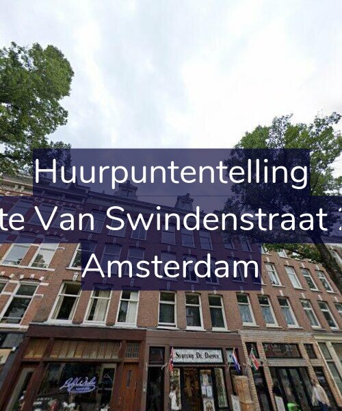 Foto gevel Huurpuntentelling voor Eerste Van Swindenstraat 22-2, Amsterdam