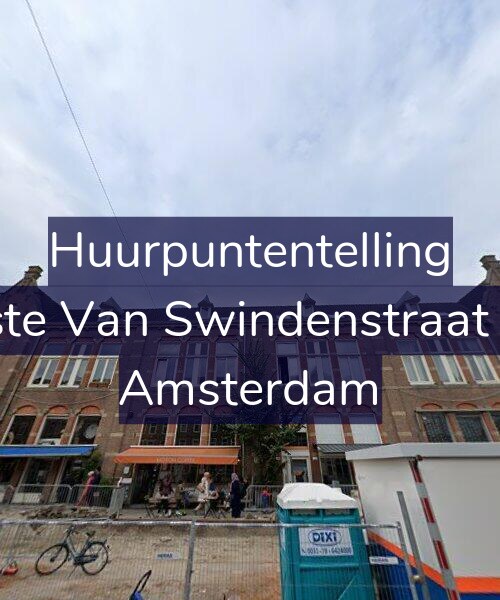 Foto gevel Huurpuntentelling voor Eerste Van Swindenstraat 557, Amsterdam