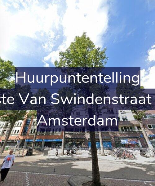 Foto gevel Huurpuntentelling voor Eerste Van Swindenstraat 101, Amsterdam