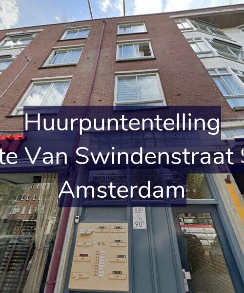 Foto gevel Huurpuntentelling voor Eerste Van Swindenstraat 90-E, Amsterdam