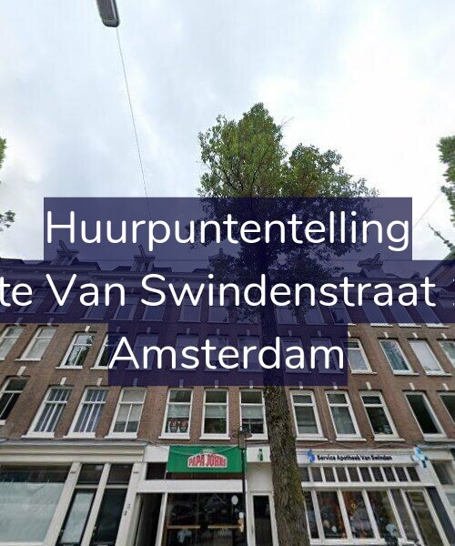 Foto gevel Huurpuntentelling voor Eerste Van Swindenstraat 10-3, Amsterdam