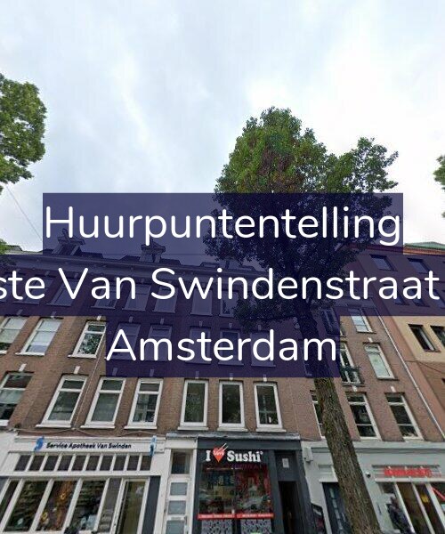 Foto gevel Huurpuntentelling voor Eerste Van Swindenstraat 6-2, Amsterdam