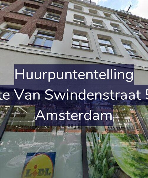 Foto gevel Huurpuntentelling voor Eerste Van Swindenstraat 54-A, Amsterdam