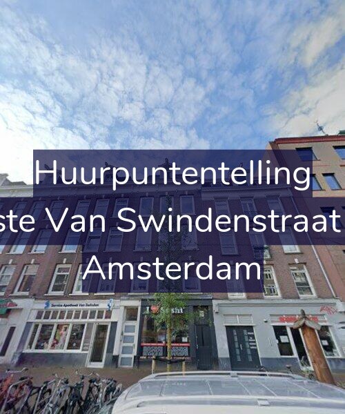 Foto gevel Huurpuntentelling voor Eerste Van Swindenstraat 6-1, Amsterdam