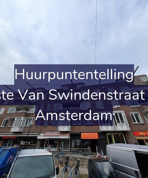 Foto gevel Huurpuntentelling voor Eerste Van Swindenstraat 499, Amsterdam