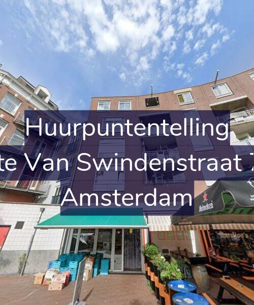 Foto gevel Huurpuntentelling voor Eerste Van Swindenstraat 76-A, Amsterdam
