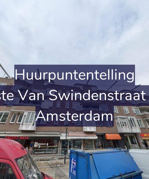 Foto gevel Huurpuntentelling voor Eerste Van Swindenstraat 489, Amsterdam