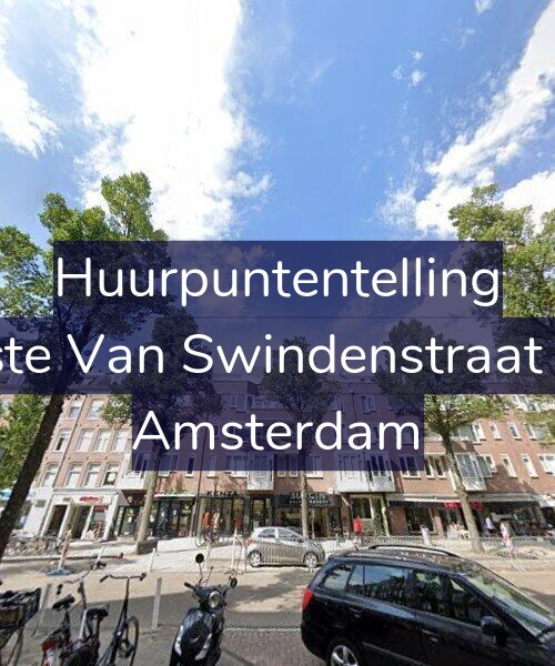 Foto gevel Huurpuntentelling voor Eerste Van Swindenstraat 447, Amsterdam
