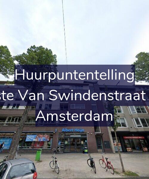 Foto gevel Huurpuntentelling voor Eerste Van Swindenstraat 121, Amsterdam