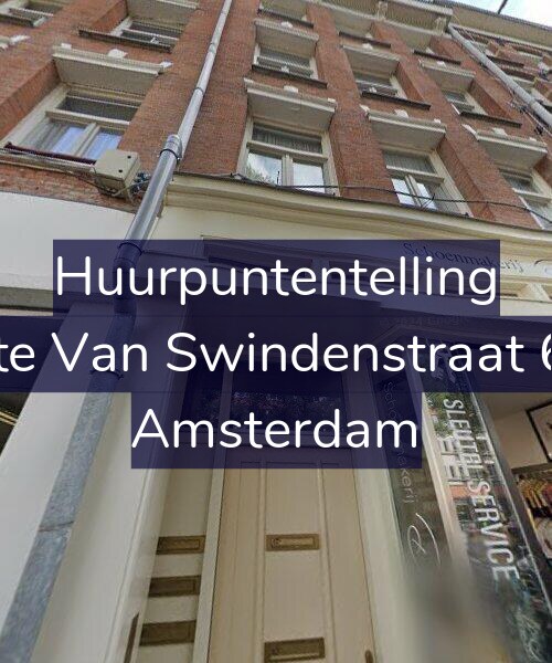 Foto gevel Huurpuntentelling voor Eerste Van Swindenstraat 62-D, Amsterdam