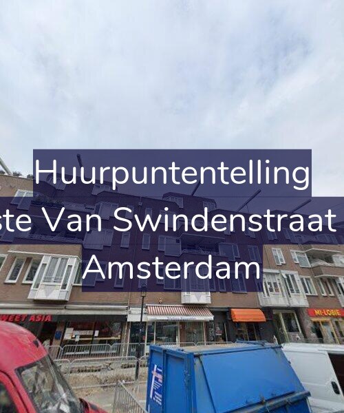 Foto gevel Huurpuntentelling voor Eerste Van Swindenstraat 491, Amsterdam