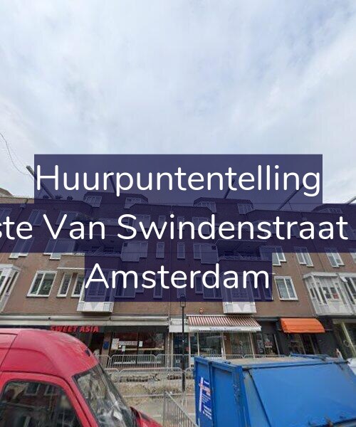 Foto gevel Huurpuntentelling voor Eerste Van Swindenstraat 483, Amsterdam