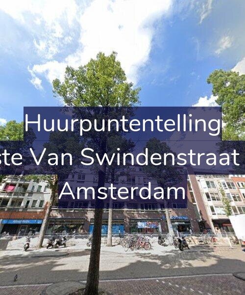 Foto gevel Huurpuntentelling voor Eerste Van Swindenstraat 109, Amsterdam