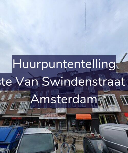 Foto gevel Huurpuntentelling voor Eerste Van Swindenstraat 495, Amsterdam