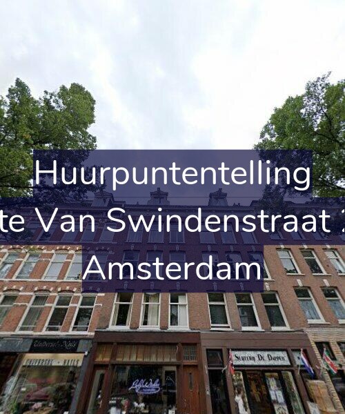 Foto gevel Huurpuntentelling voor Eerste Van Swindenstraat 24-2, Amsterdam
