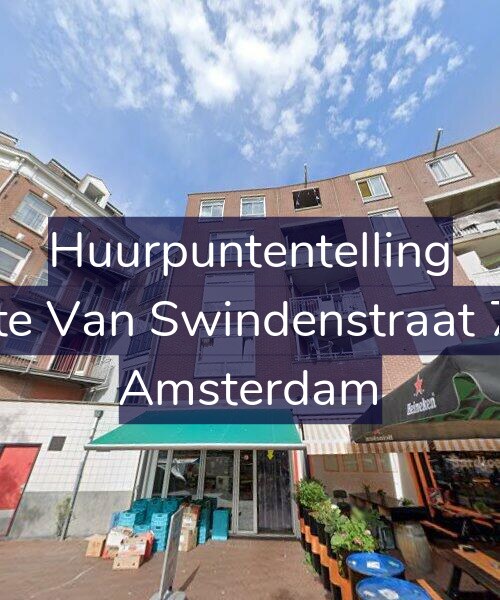 Foto gevel Huurpuntentelling voor Eerste Van Swindenstraat 76-N, Amsterdam