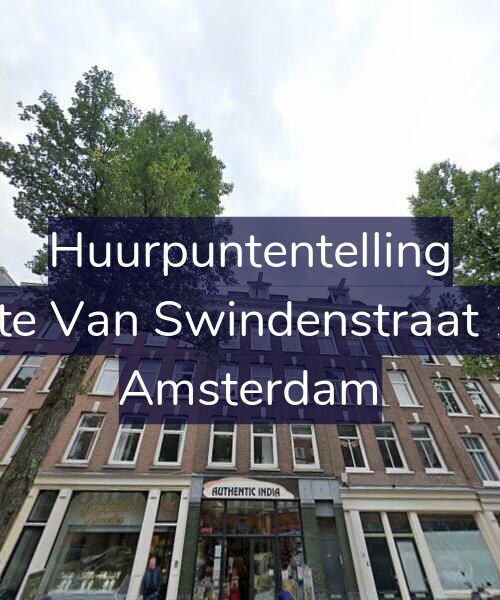 Foto gevel Huurpuntentelling voor Eerste Van Swindenstraat 16-3, Amsterdam