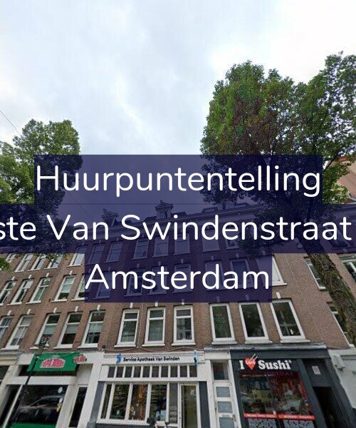 Foto gevel Huurpuntentelling voor Eerste Van Swindenstraat 8-3, Amsterdam