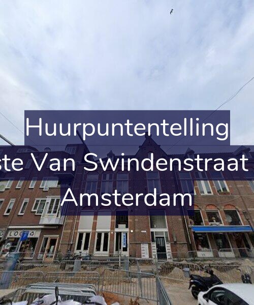 Foto gevel Huurpuntentelling voor Eerste Van Swindenstraat 523, Amsterdam