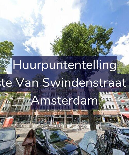 Foto gevel Huurpuntentelling voor Eerste Van Swindenstraat 165, Amsterdam
