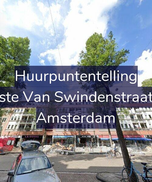 Foto gevel Huurpuntentelling voor Eerste Van Swindenstraat 23, Amsterdam