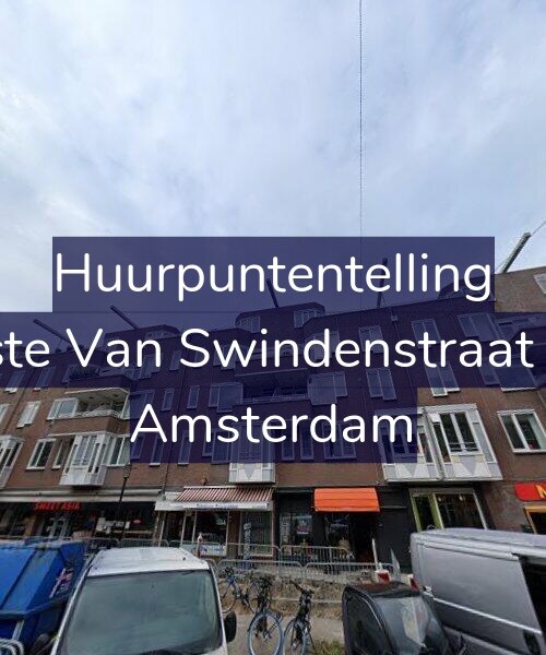 Foto gevel Huurpuntentelling voor Eerste Van Swindenstraat 497, Amsterdam
