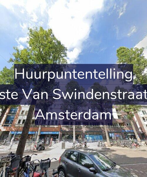 Foto gevel Huurpuntentelling voor Eerste Van Swindenstraat 99, Amsterdam
