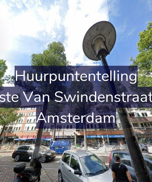 Foto gevel Huurpuntentelling voor Eerste Van Swindenstraat 75, Amsterdam