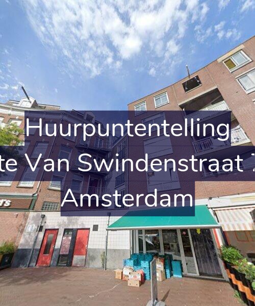 Foto gevel Huurpuntentelling voor Eerste Van Swindenstraat 76-B, Amsterdam