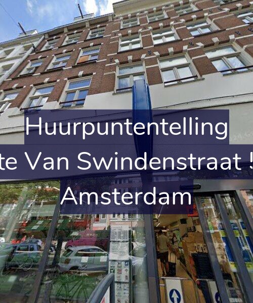 Foto gevel Huurpuntentelling voor Eerste Van Swindenstraat 52-C, Amsterdam