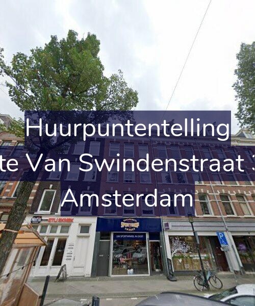 Foto gevel Huurpuntentelling voor Eerste Van Swindenstraat 38-1, Amsterdam