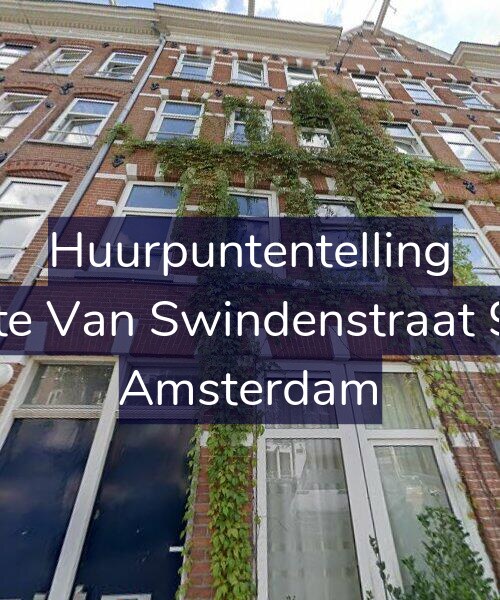 Foto gevel Huurpuntentelling voor Eerste Van Swindenstraat 98-H, Amsterdam