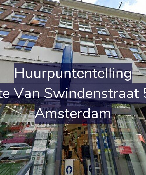 Foto gevel Huurpuntentelling voor Eerste Van Swindenstraat 50-A, Amsterdam